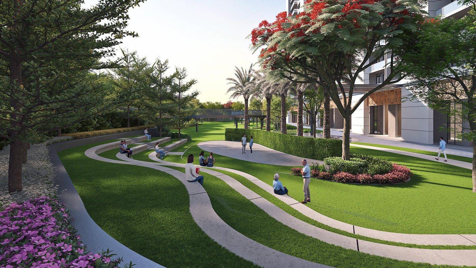 Central Landscaped Gardens